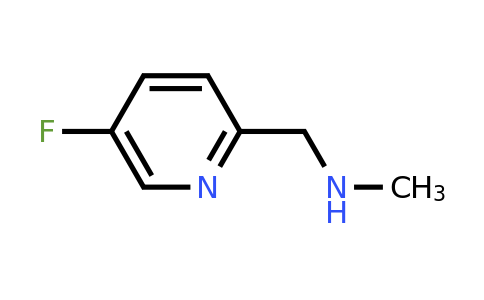 CAS 1060802-37-0 | 1-(5-Fluoropyridin-2-YL)-N-methylmethanamine