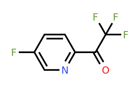 CAS 1060802-44-9 | 2,2,2-Trifluoro-1-(5-fluoro-pyridin-2-YL)-ethanone