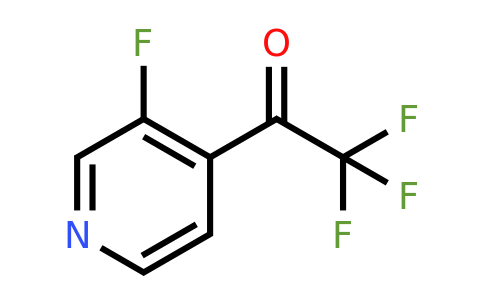 CAS 1060802-46-1 | 2,2,2-Trifluoro-1-(3-fluoropyridin-4-YL)ethanone