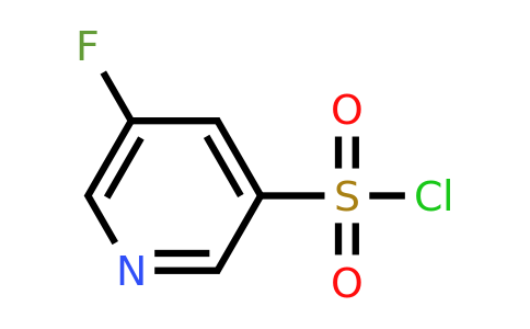 CAS 1060802-49-4 | 5-Fluoropyridine-3-sulfonyl chloride