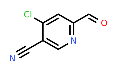 CAS 1060802-58-5 | 4-Chloro-6-formylnicotinonitrile