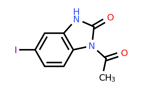 1-Acetyl-5-iodo-1,3-dihydro-benzimidazol-2-one