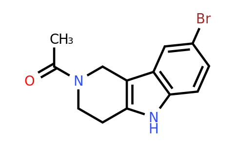 CAS 1060803-07-7 | 2-Acetyl-8-bromo-2,3,4,5-tetrahydro-1H-pyrido[4,3-B]indole