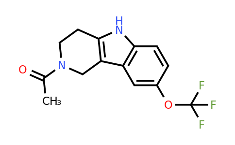 CAS 1060803-09-9 | 2-Acetyl-8-trifluoromethoxy-2,3,4,5-tetrahydro-1H-pyrido[4,3-B]indole