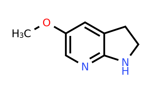 CAS 1060803-15-7 | 5-Methoxy-2,3-dihydro-1H-pyrrolo[2,3-B]pyridine