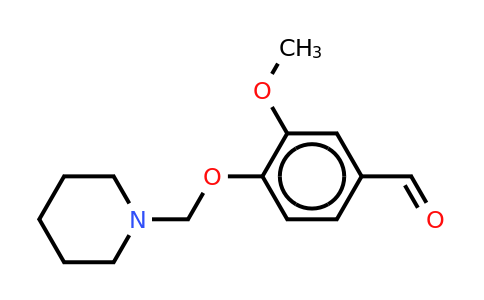 CAS 1060803-35-1 | 3-Methoxyl-4-(N-piperidinomethoxy)-benzaldehyde