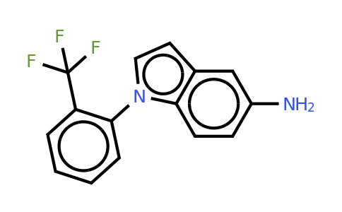 CAS 1060803-42-0 | 1-(2-Trifluorophenyl)-5-aminoindole