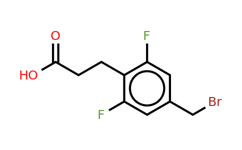 CAS 1060803-44-2 | 4-(Bromomethyl)-2,6-difluorobeazyl acetic acid