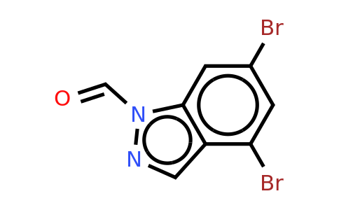 CAS 1060803-79-3 | 4,6-Dibromo-indazolecarboxaldehyde