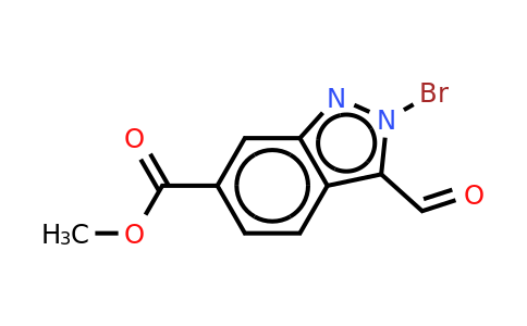 CAS 1060803-80-6 | 2-Bromo-6-methoxycarbonyl-2H-indazle-3-carboxyaldehyde