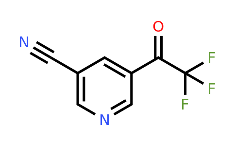 CAS 1060804-10-5 | 5-(2,2,2-Trifluoroacetyl)nicotinonitrile