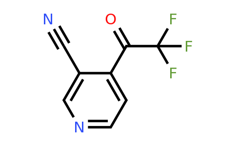 CAS 1060804-11-6 | 4-(2,2,2-Trifluoroacetyl)nicotinonitrile