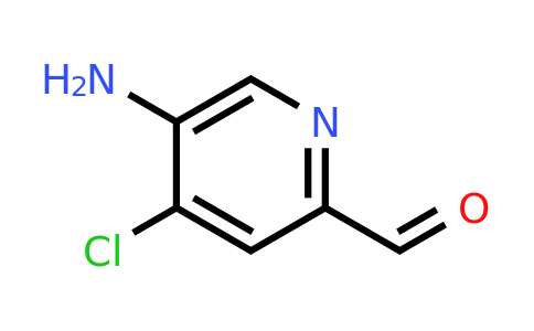 CAS 1060804-22-9 | 5-Amino-4-chloropicolinaldehyde