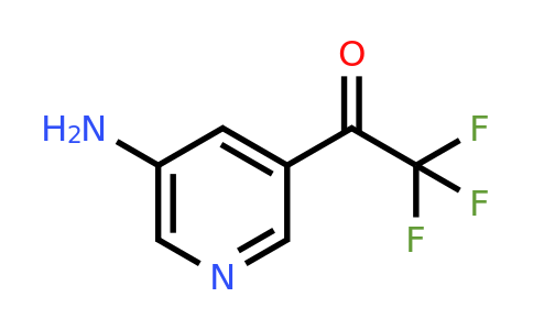CAS 1060804-35-4 | 1-(5-Amino-pyridin-3-YL)-2,2,2-trifluoro-ethanone