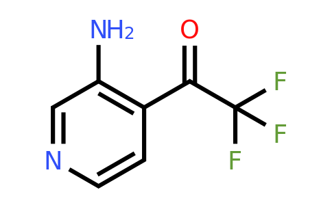 CAS 1060804-37-6 | 1-(3-Amino-pyridin-4-YL)-2,2,2-trifluoro-ethanone