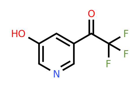 CAS 1060804-64-9 | 2,2,2-Trifluoro-1-(5-hydroxypyridin-3-YL)ethanone