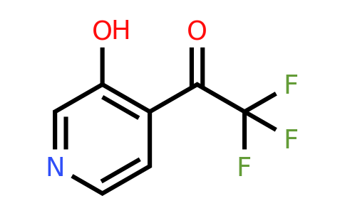 CAS 1060804-65-0 | 2,2,2-Trifluoro-1-(3-hydroxy-pyridin-4-YL)-ethanone