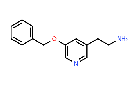 CAS 1060804-66-1 | 2-(5-(Benzyloxy)pyridin-3-YL)ethanamine