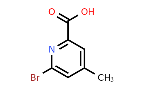CAS 1060804-72-9 | 6-Bromo-4-methylpicolinic acid