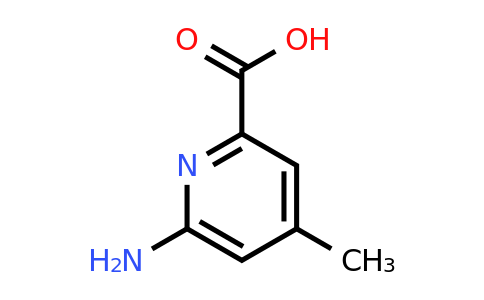 CAS 1060804-80-9 | 6-Amino-4-methylpicolinic acid