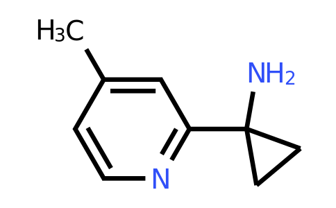 CAS 1060804-85-4 | 1-(4-Methylpyridin-2-YL)cyclopropanamine