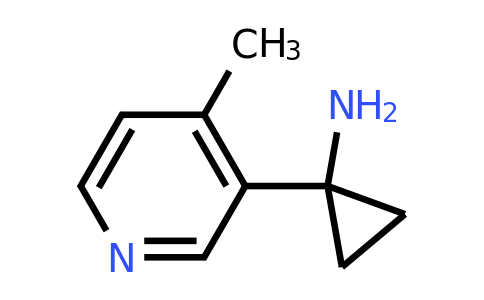 CAS 1060804-86-5 | 1-(4-Methylpyridin-3-YL)cyclopropanamine