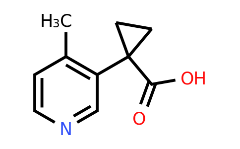 CAS 1060804-87-6 | 1-(4-Methyl-pyridin-3-YL)-cyclopropanecarboxylic acid