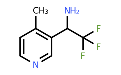 CAS 1060804-99-0 | 2,2,2-Trifluoro-1-(4-methyl-pyridin-3-YL)-ethylamine