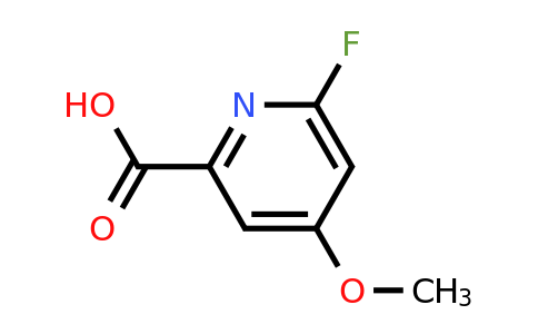 CAS 1060805-15-3 | 6-Fluoro-4-methoxypicolinic acid