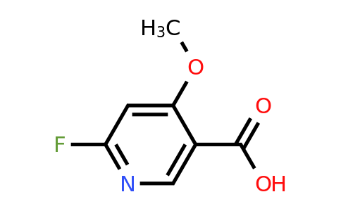 CAS 1060805-17-5 | 6-Fluoro-4-methoxynicotinic acid