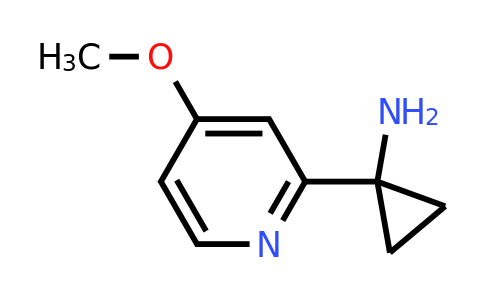 CAS 1060805-23-3 | 1-(4-Methoxypyridin-2-YL)cyclopropanamine