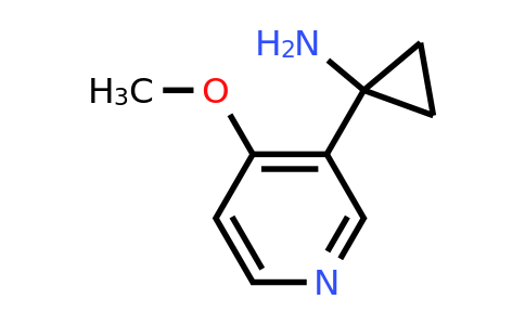 CAS 1060805-25-5 | 1-(4-Methoxypyridin-3-YL)cyclopropanamine