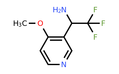 CAS 1060805-34-6 | 2,2,2-Trifluoro-1-(4-methoxypyridin-3-YL)ethanamine