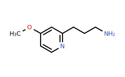 CAS 1060805-41-5 | 3-(4-Methoxypyridin-2-YL)propan-1-amine