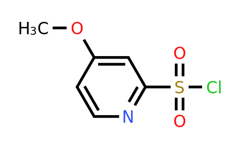 CAS 1060805-44-8 | 4-Methoxypyridine-2-sulfonyl chloride