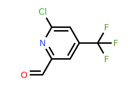 CAS 1060805-47-1 | 6-Chloro-4-(trifluoromethyl)picolinaldehyde