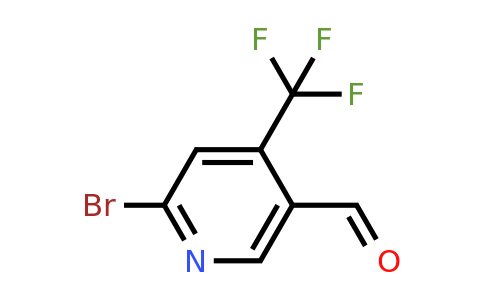CAS 1060805-48-2 | 6-Bromo-4-(trifluoromethyl)nicotinaldehyde