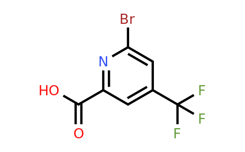 CAS 1060805-49-3 | 6-Bromo-4-(trifluoromethyl)picolinic acid