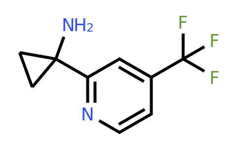 CAS 1060805-56-2 | 1-(4-(Trifluoromethyl)pyridin-2-YL)cyclopropanamine