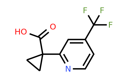 CAS 1060805-58-4 | 1-(4-(Trifluoromethyl)pyridin-2-YL)cyclopropanecarboxylic acid