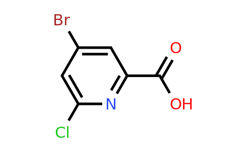 CAS 1060805-66-4 | 4-Bromo-6-chloropicolinic acid