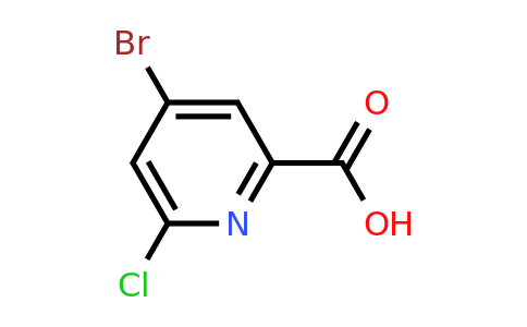 4-Bromo-6-chloropicolinic acid