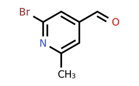 CAS 1060805-89-1 | 2-Bromo-6-methylisonicotinaldehyde