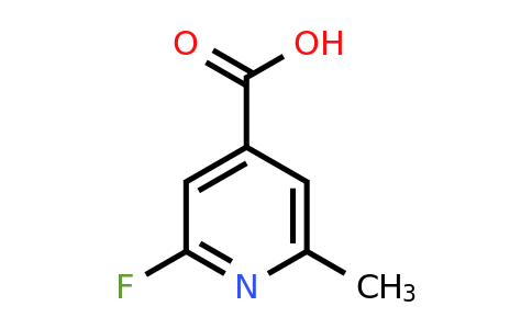 CAS 1060806-00-9 | 2-Fluoro-6-methylisonicotinic acid