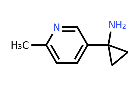 CAS 1060806-10-1 | 1-(6-Methylpyridin-3-YL)cyclopropanamine