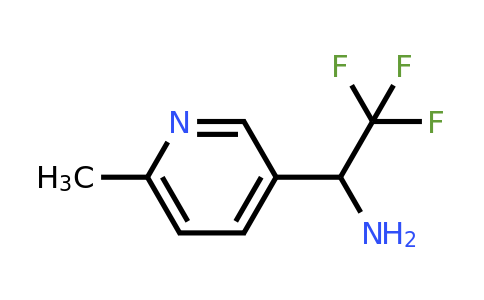 CAS 1060806-34-9 | 2,2,2-Trifluoro-1-(6-methylpyridin-3-YL)ethanamine
