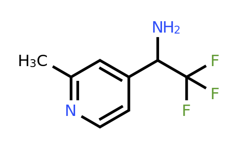 CAS 1060806-36-1 | 2,2,2-Trifluoro-1-(2-methyl-pyridin-4-YL)-ethylamine