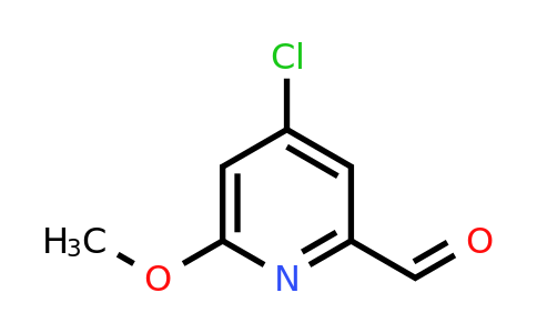 CAS 1060806-48-5 | 4-Chloro-6-methoxypicolinaldehyde