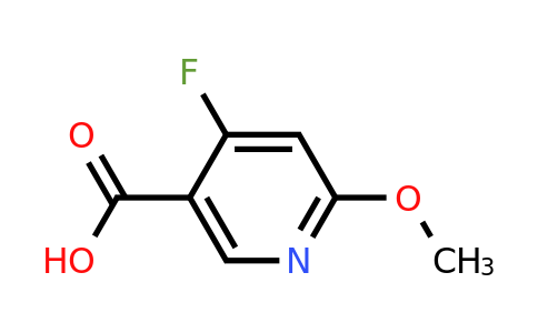 CAS 1060806-69-0 | 4-Fluoro-6-methoxynicotinic acid