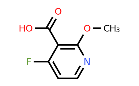 CAS 1060806-71-4 | 4-Fluoro-2-methoxynicotinic acid